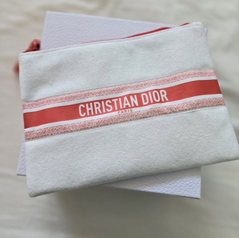 Dior cosmetic pouch